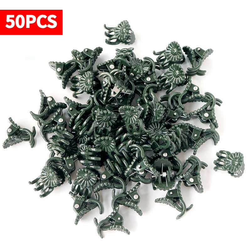 Gardening Tools Bundle - 50 Pezzi Clip per Piante a
