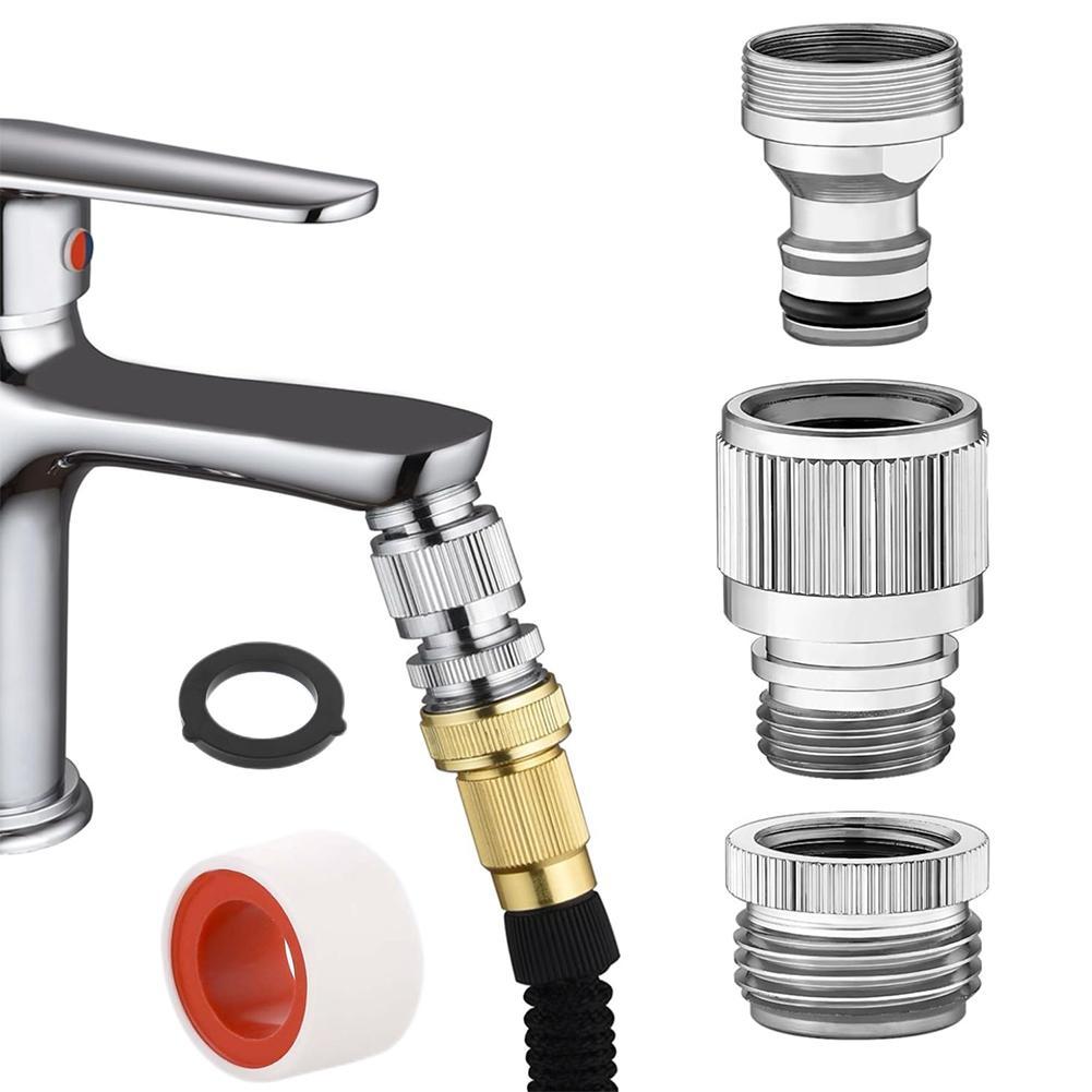 Gardening Tools Combo - Set di adattatori per rubinetto per