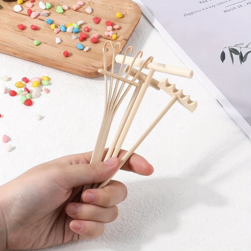 Gardening Tools Combo - Nuovo Set di 6 Mini Rastrelli