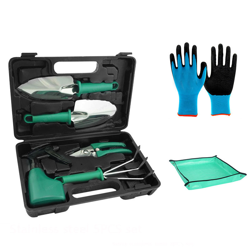 Gardening Tools Heavy Duty - Set di Attrezzi da Giardinaggio in