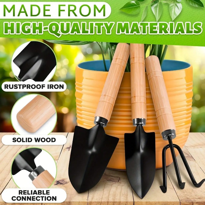 Gardening Tools Combo - Set di 3 Pezzi/1 Set di