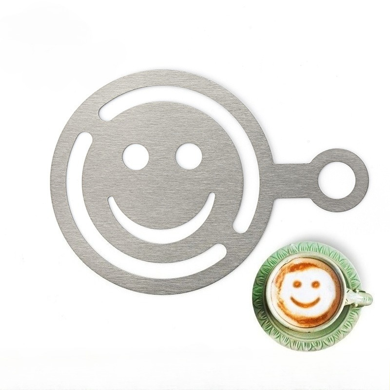 Gardening Tools Store - Stencil per latte art in acciaio