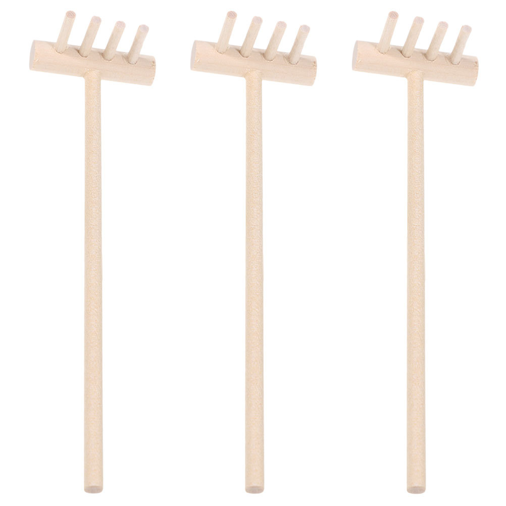 Set di mini rastrelli in bambù - Gardening Tools Combo recensione e prezzo
