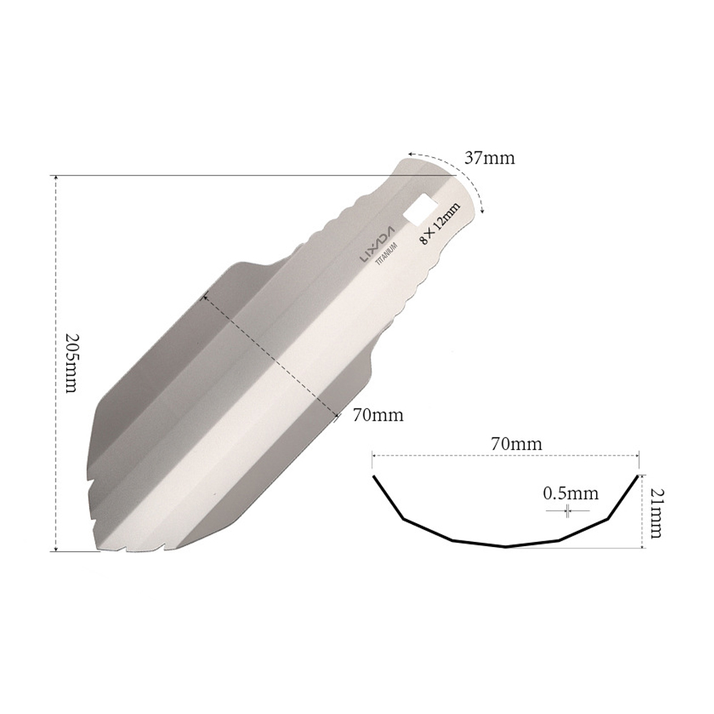 Nuova pala a mano in titanio P - Garden Hand Trowel recensione e prezzo