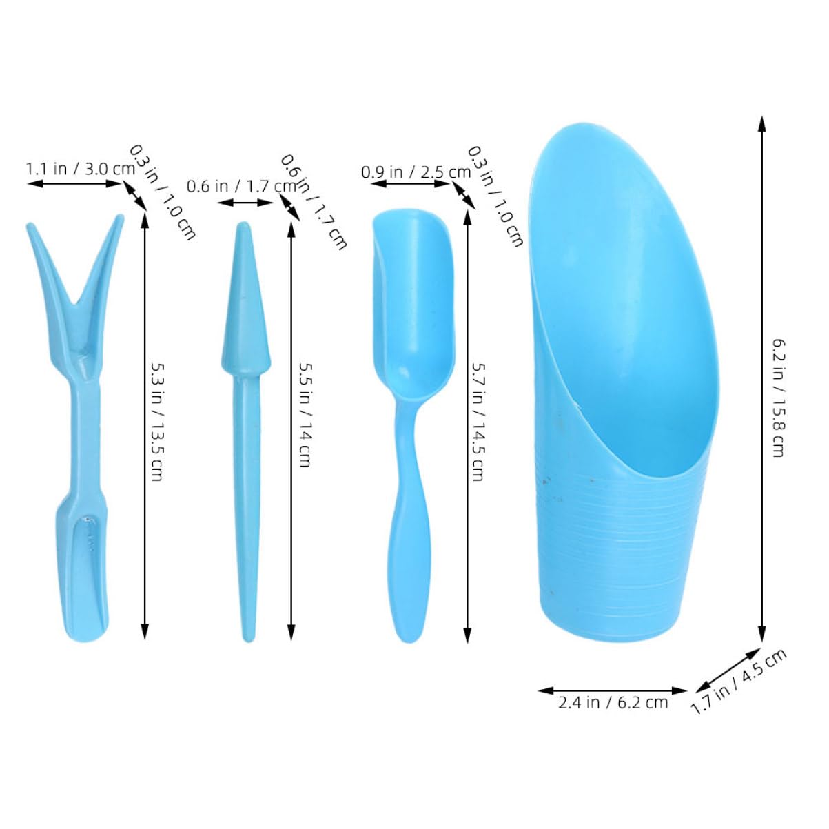 4 pz/set, plastica durevole se - Gardening Tools Combo recensione e prezzo