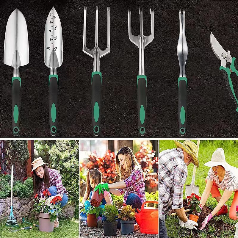 Set di 11 Attrezzi da Giardino - Gardening Tools Box recensione e prezzo