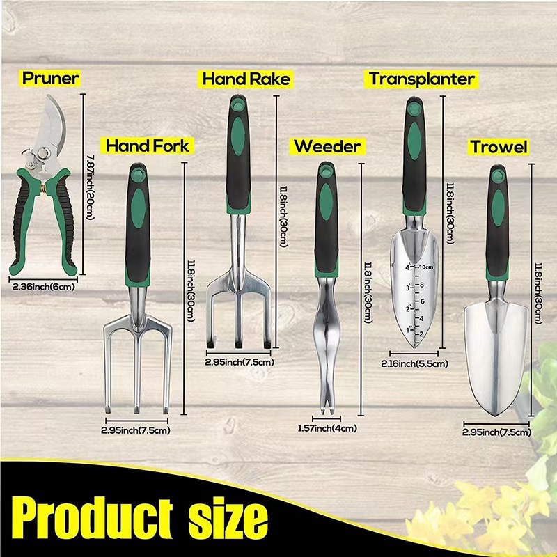 Set di 11 Attrezzi da Giardino - Gardening Tools Box recensione e prezzo